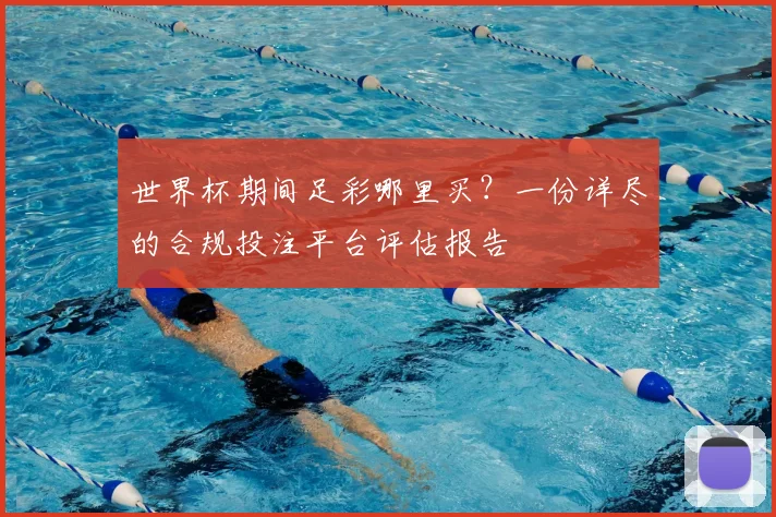 世界杯期间足彩哪里买？一份详尽的合规投注平台评估报告